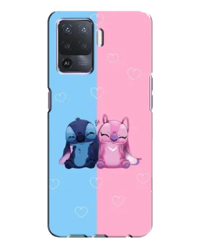 Чохол для OPPO A94 з картинкою «Stitch та Angel Love» Чохол для OPPO A94 з картинкою «Stitch та Angel Love»