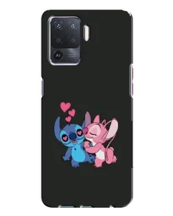 Чохол для OPPO A94 з картинкою «Анжел цілує Стіча»
