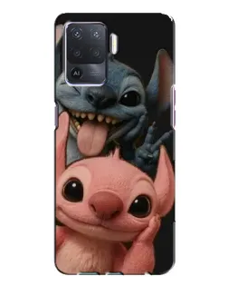 Чохол для OPPO A94 з картинкою «Стіч та Ангел»