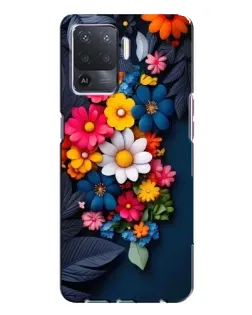 Чехол для OPPO A94 с картинкой «Цветочная феерия» Чехол для OPPO A94 с картинкой «Цветочная феерия»