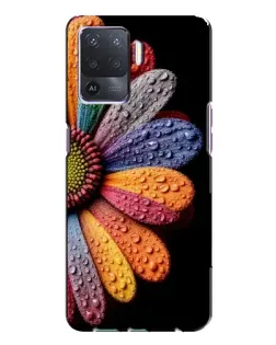 Чехол для OPPO A94 с картинкой «Радужный цветок» Чехол для OPPO A94 с картинкой «Радужный цветок»