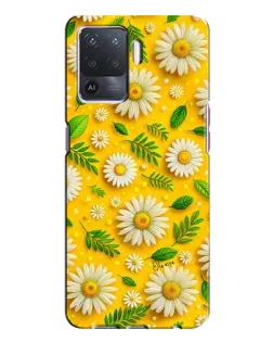 Чехол для OPPO A94 с картинкой «Ромашковое солнце» Чехол для OPPO A94 с картинкой «Ромашковое солнце»