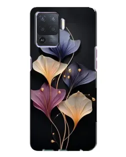 Чехол для OPPO A94 с картинкой «Лиловые цветы грации» Чехол для OPPO A94 с картинкой «Лиловые цветы грации»