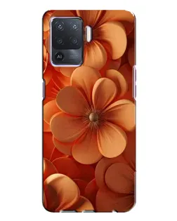 Чехол для OPPO A94 с картинкой «Оранжевый макро цветок» Чехол для OPPO A94 с картинкой «Оранжевый макро цветок»