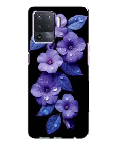 Чохол для OPPO A94 з картинкою «Фіолетові квіти з росою» Чохол для OPPO A94 з картинкою «Фіолетові квіти з росою»