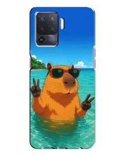Чохол для OPPO A94 з картинкою «Морська капібара» Чохол для OPPO A94 з картинкою «Морська капібара»