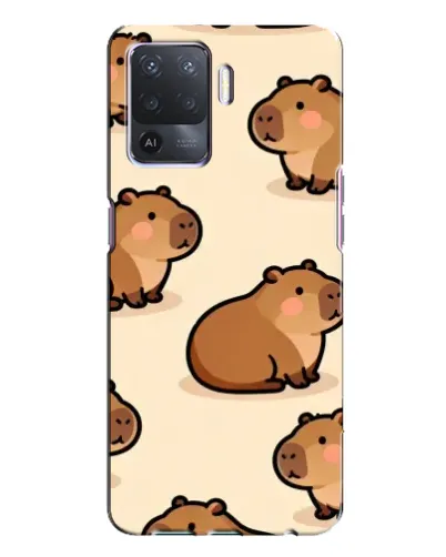 Чохол для OPPO A94 з картинкою «Паттерн милих капібар» Чохол для OPPO A94 з картинкою «Паттерн милих капібар»