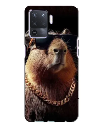 Чохол для OPPO A94 з картинкою «Капібара золотий ланцюг» Чохол для OPPO A94 з картинкою «Капібара золотий ланцюг»