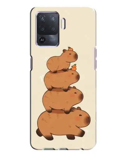 Чохол для OPPO A94 з картинкою «Вежа з капібар» Чохол для OPPO A94 з картинкою «Вежа з капібар»