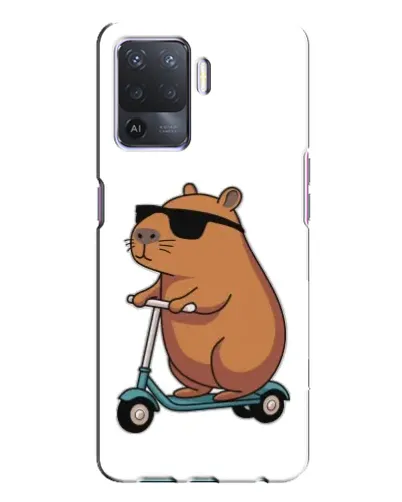 Чохол для OPPO A94 з картинкою «Капібара на самокаті» Чохол для OPPO A94 з картинкою «Капібара на самокаті»