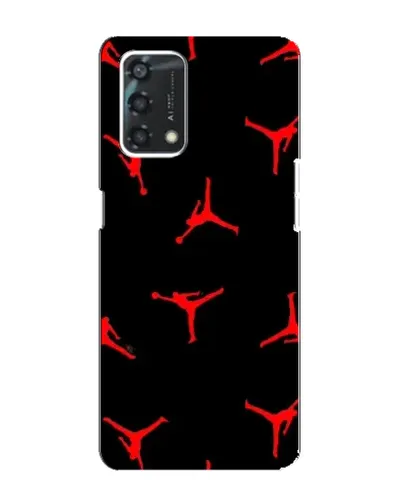 Чохол для OPPO A95 з картинкою «Jordan Red Pattern» Чохол для OPPO A95 з картинкою «Jordan Red Pattern»