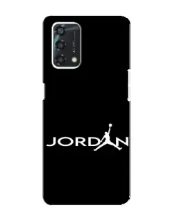 Чохол для OPPO A95 з картинкою «Jordan White Logo»