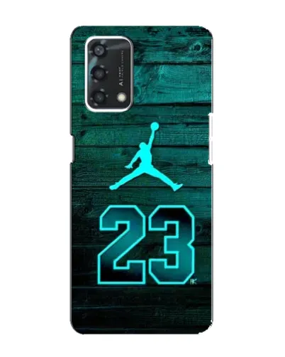 Чохол для OPPO A95 з картинкою «Jordan Cyan 23» Чохол для OPPO A95 з картинкою «Jordan Cyan 23»