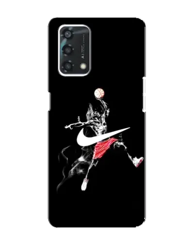 Чохол для OPPO A95 з картинкою «Jordan Jumpman» Чохол для OPPO A95 з картинкою «Jordan Jumpman»