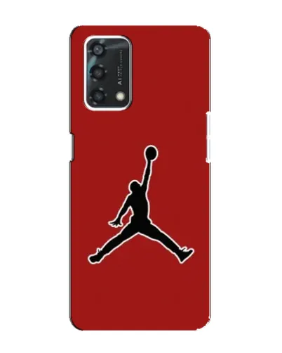 Чохол для OPPO A95 з картинкою «Jordan Red Back» Чохол для OPPO A95 з картинкою «Jordan Red Back»
