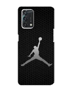 Чохол для OPPO A95 з картинкою «Jordan Dark Carbon»