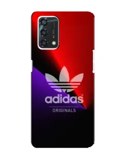 Чохол для OPPO A95 з картинкою «Adidas Red Neon»