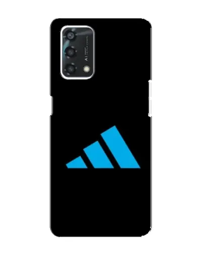Чехол для OPPO A95 с картинкой «Adidas Cyan Logo»