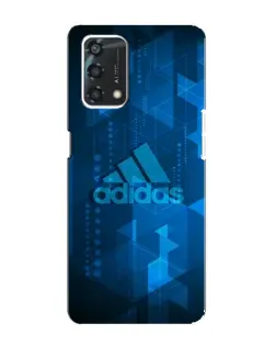 Чехол для OPPO A95 с картинкой «Adidas Sport Art»