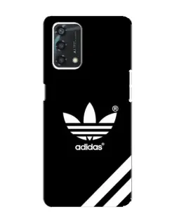 Чехол для OPPO A95 с картинкой «Adidas с диагональными полосами»