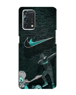 Чохол для OPPO A95 з картинкою «Спортивний арт Nike»