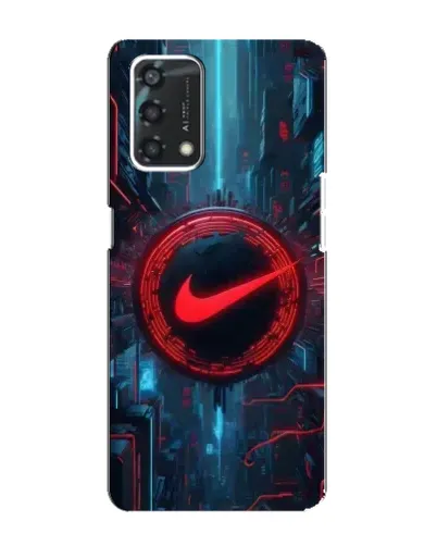 Чохол для OPPO A95 з картинкою «Техногенний стиль Nike»