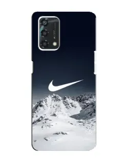 Чохол для OPPO A95 з картинкою «Nike — зимові гори»
