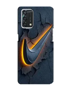 Чохол для OPPO A95 з картинкою «Об'ємний логотип Найк»