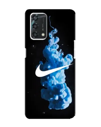 Чохол для OPPO A95 з картинкою «Nike та синій дим»