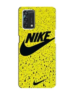 Чохол для OPPO A95 з картинкою «Жовтий текстурний Nike»