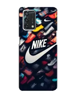 Чохол для OPPO A95 з картинкою «Колекція кросівок Nike»