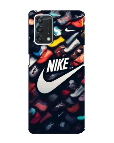 Чохол для OPPO A95 з картинкою «Колекція кросівок Nike»