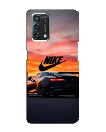 Чохол для OPPO A95 з картинкою «Nike та суперкар»