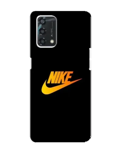 Чохол для OPPO A95 з картинкою «Золотий логотип Nike»