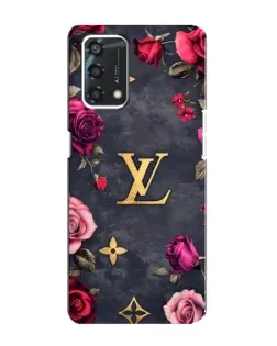Чохол для OPPO A95 з картинкою «Квітковий Louis Vuitton»