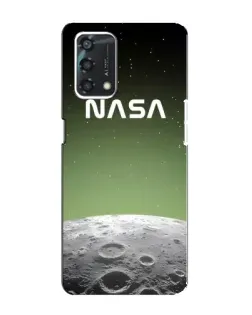 Чехол для OPPO A95 с картинкой «NASA — лунный градиент»