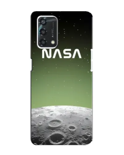 Чехол для OPPO A95 с картинкой «NASA — лунный градиент» Чехол для OPPO A95 с картинкой «NASA — лунный градиент»