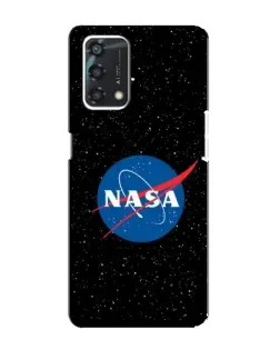 Чехол для OPPO A95 с картинкой «NASA — звездное небо»