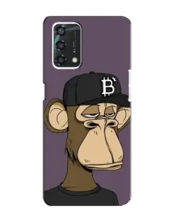 Чохол для OPPO A95 з картинкою «Bored Ape в кепці»