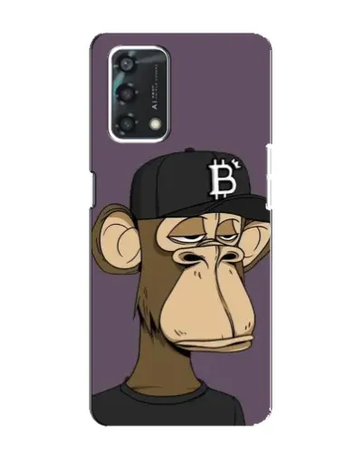 Чохол для OPPO A95 з картинкою «Bored Ape в кепці»