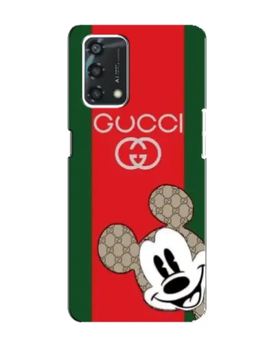 Чохол для OPPO A95 з картинкою «Gucci — смуги та Міккі» Чохол для OPPO A95 з картинкою «Gucci — смуги та Міккі»