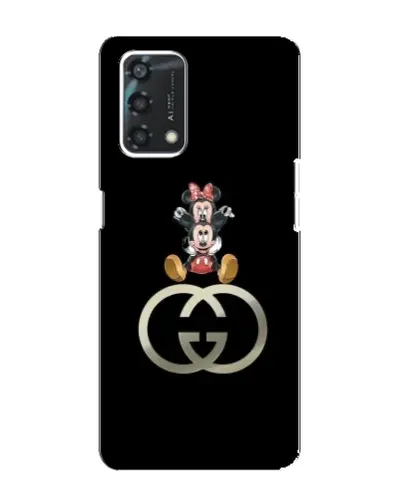 Чохол для OPPO A95 з картинкою «Мінні Маус на лого» Чохол для OPPO A95 з картинкою «Мінні Маус на лого»