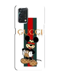 Чохол для OPPO A95 з картинкою «Міккі Маус Gucci — смуги» Чохол для OPPO A95 з картинкою «Міккі Маус Gucci — смуги»