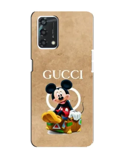 Чохол для OPPO A95 з картинкою «Міккі Маус Gucci — крафт» Чохол для OPPO A95 з картинкою «Міккі Маус Gucci — крафт»