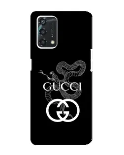 Чохол для OPPO A95 з картинкою «Gucci — срібна змія» Чохол для OPPO A95 з картинкою «Gucci — срібна змія»