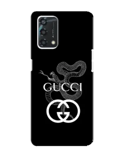 Чохол для OPPO A95 з картинкою «Gucci — срібна змія» Чохол для OPPO A95 з картинкою «Gucci — срібна змія»