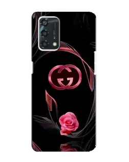 Чохол для OPPO A95 з картинкою «Gucci — неонова троянда» Чохол для OPPO A95 з картинкою «Gucci — неонова троянда»