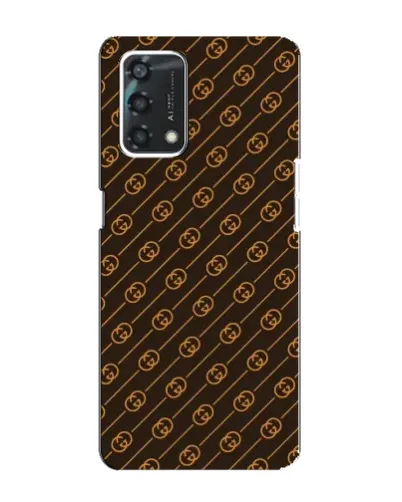 Чохол для OPPO A95 з картинкою «Gucci — золоті діагоналі» Чохол для OPPO A95 з картинкою «Gucci — золоті діагоналі»