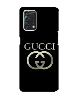 Чохол для OPPO A95 з картинкою «Gucci — золото на чорному» Чохол для OPPO A95 з картинкою «Gucci — золото на чорному»