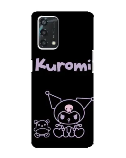 Чохол для OPPO A95 з картинкою «Kuromi — чорний мінімалізм» Чохол для OPPO A95 з картинкою «Kuromi — чорний мінімалізм»